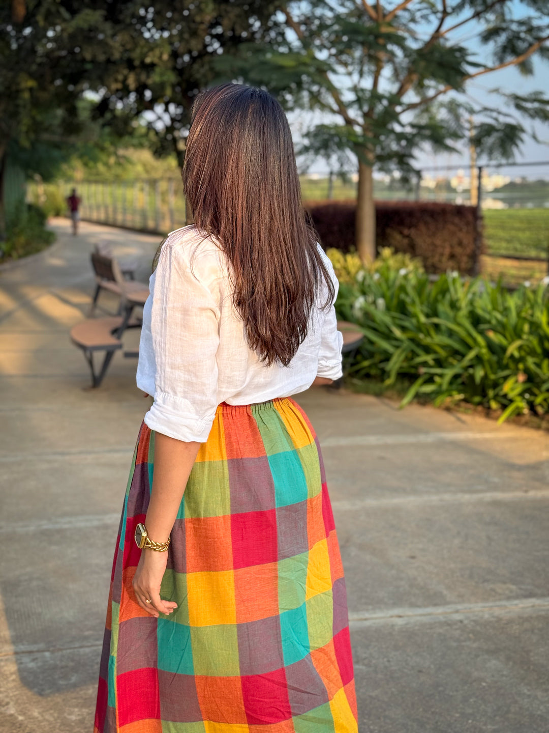 Madras Charm Skirt