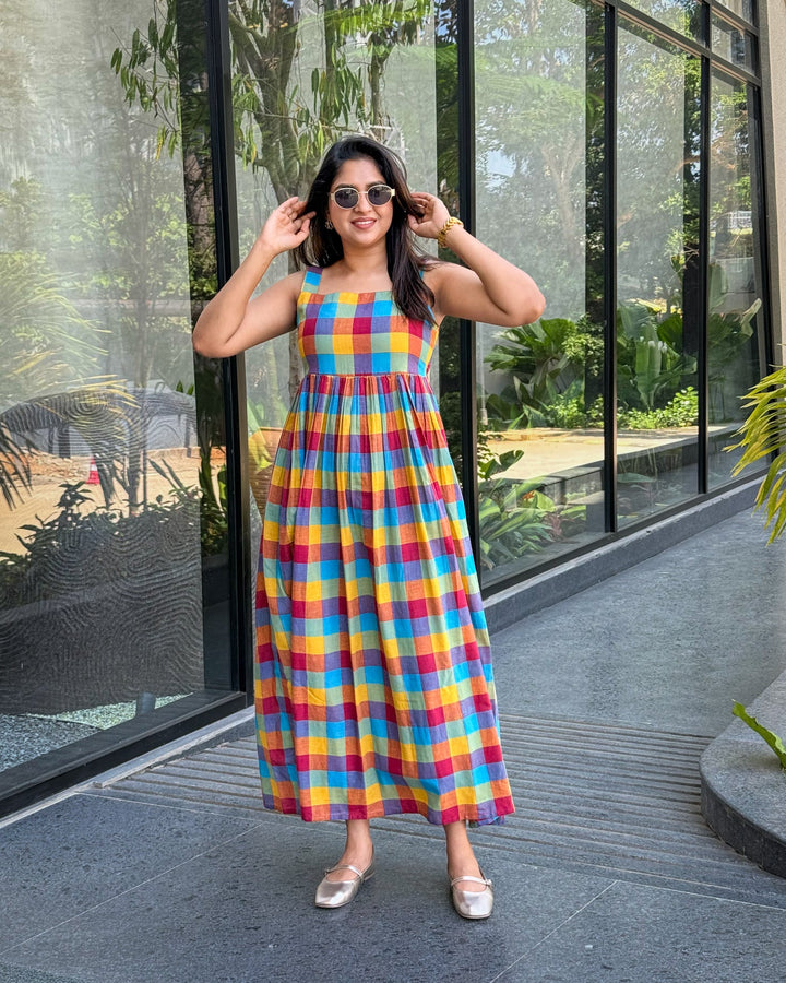 Madras Charm Dress