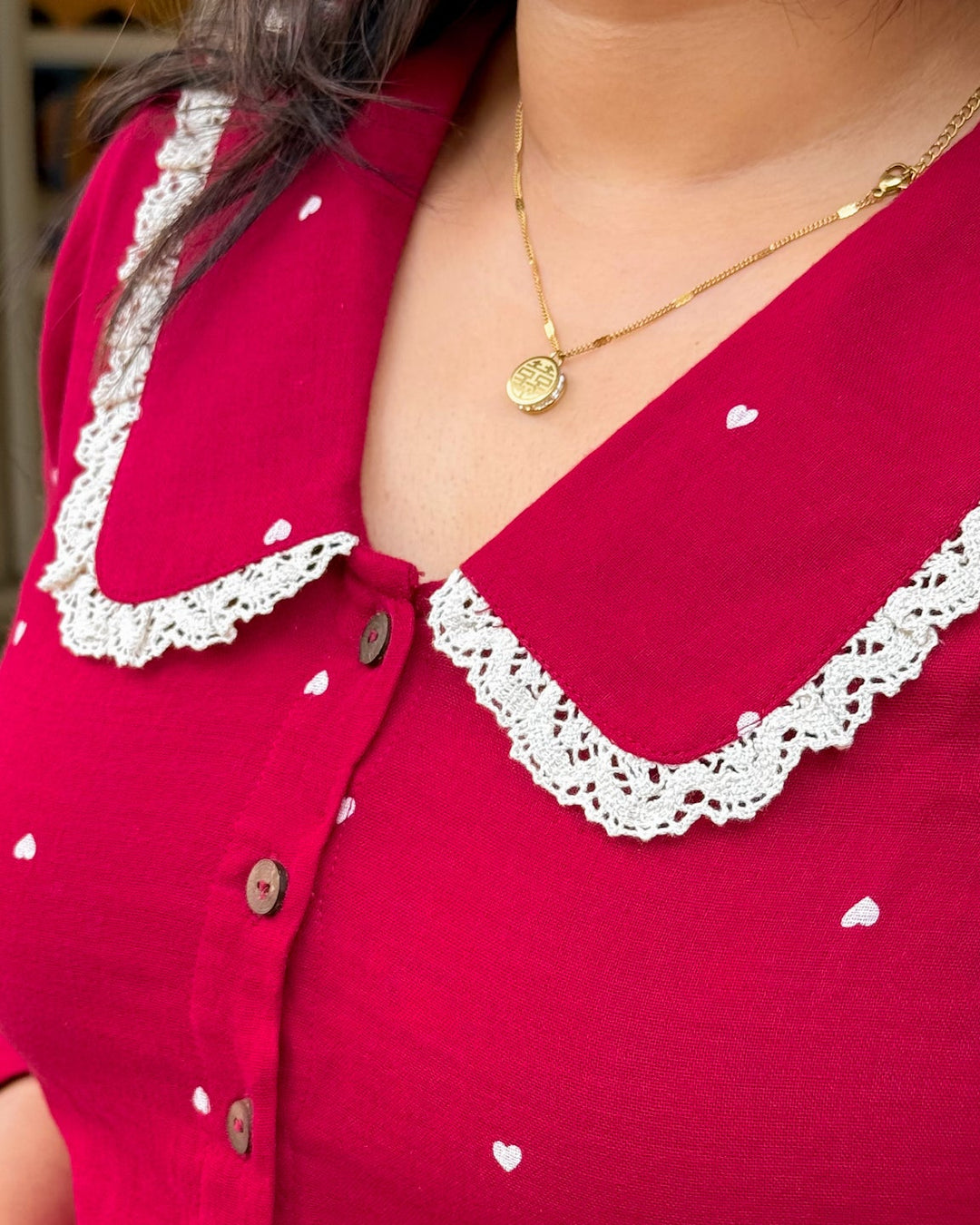 Ruby Lace Coordset